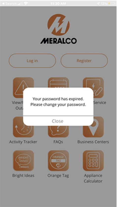 meralco online application.